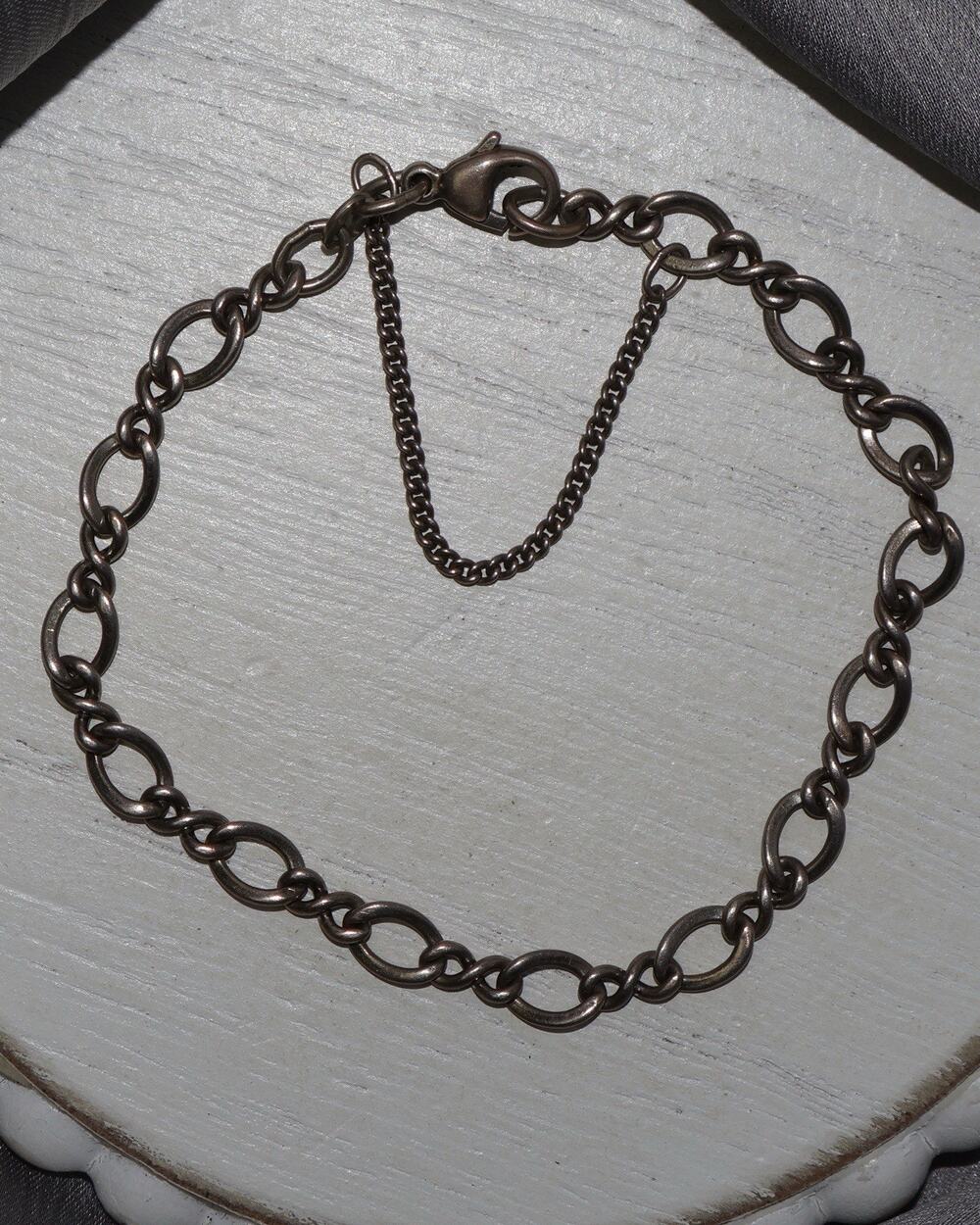 James Avery Sterling Silver Twist Charm Bracelet 6.4G / M Size